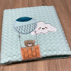 Πικέ Kουβέρτα Kούνιας 100*150 Μέντα 