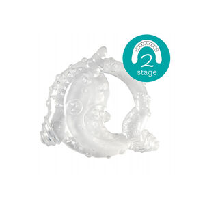 Μασητικο Οδοντοφυιας Crystal Clear Teethings Stages Gift Set INFANTINO 