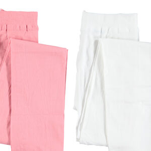 Σετ από 2 λεπτά μονόχρωμα καλσόν για κορίτσι 