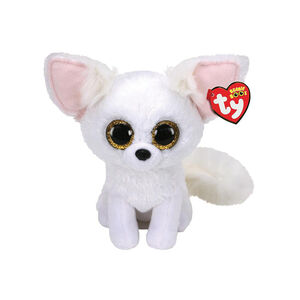 TY BEANIE BOOS PHOENIX PLUSH FOX WHITE 15CM 