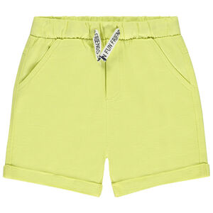 Βερμούδα en molleton μονόχρωμο για bebe αγόρι 