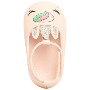 Σανδάλια με λουράκι και σκρατς με σχέδιο μονόκερου για κορίτσι 