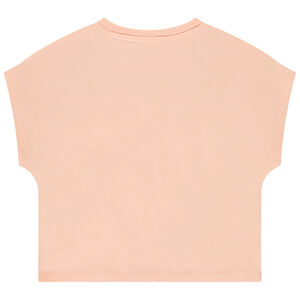 Κοντομάνικο μπλουζάκι jersey σε σχήμα κουτιού Pat