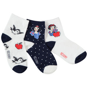 Lot de 3 paires de chaussettes print Blanche-Neige Disney fille 