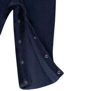 Βελουτέ μακρύ σαλόπετα με σήμα για μωρό αγόρι 