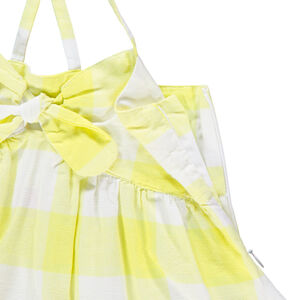 Τουνίκ με λεπτές τιράντες και carreaux 