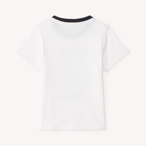 T-shirt με κοντά μανίκια με εκτύπωση ρομπότ και πύραυλο για μωρό αγόρι 