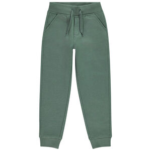 Σορτς σπορ από φούτερ μονόχρωμο για αγόρι 