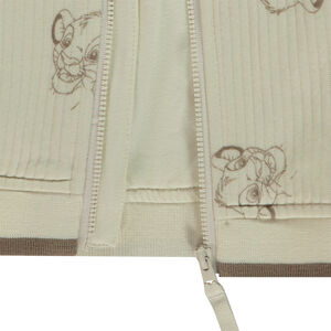 Ζακέτα teddy με επένδυση και σχέδιο Simba Disney για bebe αγόρι 