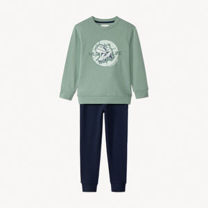 Ensemble sweat fantaisie + jogging pour garçon 