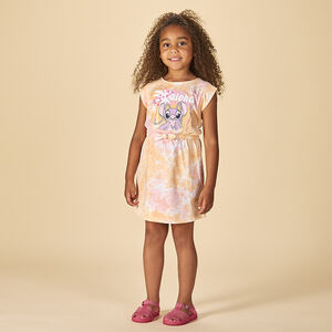 Ρόμπα effet tie & dye Angel Disney με μεγάλες παγιέτες για κορίτσι 