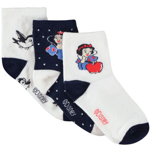Lot de 3 paires de chaussettes print Blanche-Neige Disney fille 