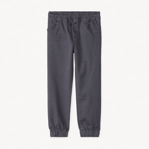 Παντελόνι jogger από λείο twill για αγόρι 