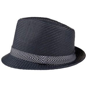 Καπέλο Borsalino πλεκτό με τρέσα για μωρό αγόρι 