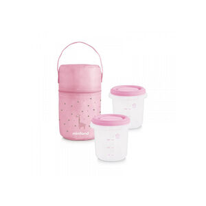 Σετ φαγητού pack-2-go hermisized rose 250 mL Main Σετ φαγητού pack-2-go hermisized rose 250 mL