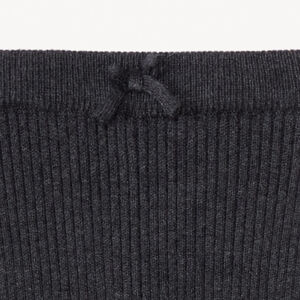 Μακρύ πλεκτό κολάν μονόχρωμο για μωρό κορίτσι 