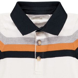 Polo μακρυμάνικο ριγέ με διάφορα χρώματα για bebe αγόρι 