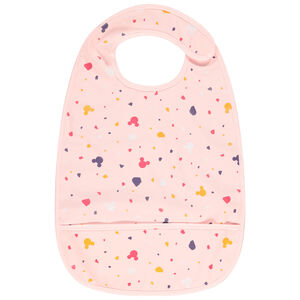 Πλαστικοποιημένη Σαλιάρα Με Σκρατς Disney Minnie 