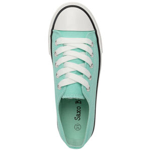 Baskets basses en toile à lacet pour fille 