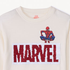 T-shirt με μακριά μανίκια Spider-Man Marvel με μαγικά στρας αγόρι 