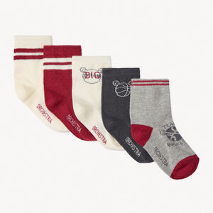 Lot de 5 paires de chaussettes fantaisie pour bébé garçon  Main Lot de 5 paires de chaussettes fantaisie pour bébé garçon