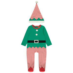 Φορμάκι φαντασίας λυκάνθρωπος Χριστουγέννων με σκουφάκι για μωρό 