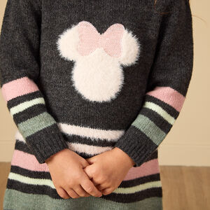 Φόρεμα πλεκτό Minnie Disney για bebe κορίτσι  Main Φόρεμα πλεκτό Minnie Disney για bebe κορίτσι