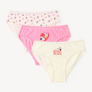 Lot de 3 culottes fille Minnie Mouse 