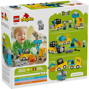 Οχήματα κατασκευών 3 in 1 Construction Vehicles (10475) LEGO®   