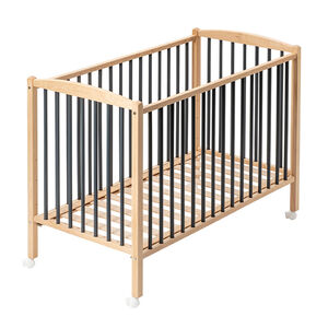 Κρεβατι 70Χ140Cm Φυσικο/Ανθρακι  Main Κρεβατι 70Χ140Cm Φυσικο/Ανθρακι