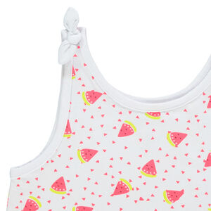 Αμάνικο μπλουζάκι με φαντεζί σχέδιο για κορίτσι 