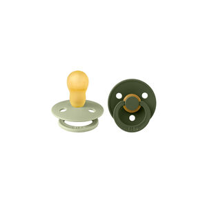 Σετ Πιπίλες 2Τ Colour Latex Νο3 Sage/Green Bibs  