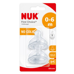 Θηλή Σιλικόνης F C Plus Για Νερο/Τσαι Μεγ 1 2Τεμ 