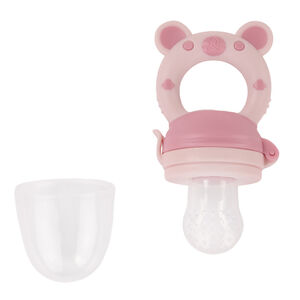 Grignoteur en silicone Miamix - Rose 