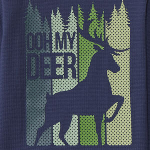 Μπλούζα μακρυμάνικη από jersey με animal print για αγόρι 