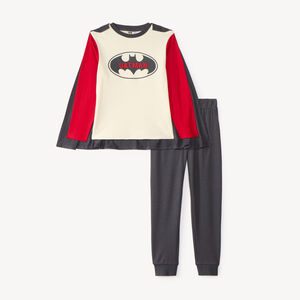 Pyjama garçon 2 pièces Batman avec cape amovible 