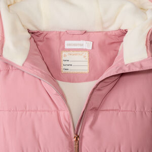 Παλτό με επένδυση από μικροπολάρ για κορίτσι 