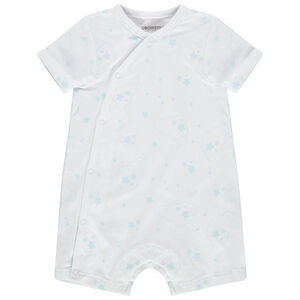 Σαλοπέτα κοντή από βαμβάκι με σχέδιο αστέρια 