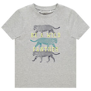 T-shirt κοντομάνικο σχέδιο και μήνυμα WILD PANTHER Main T-shirt κοντομάνικο σχέδιο και μήνυμα WILD PANTHER