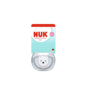 Πιπίλα Σιλικόνης Perfect Match Air Με Θήκη 6-18m Polar Bear Nuk  