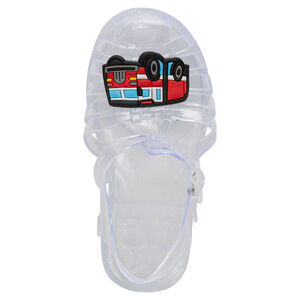 Διαφανή παπουτσάκια θαλάσσης με πλαστικοποιημένο μοτίβο, μεγέθη 24 έως 29 