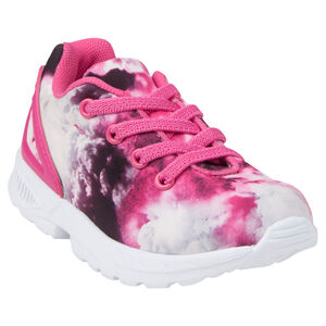 Χαμηλά αθλητικά παπούτσια με φαντεζί σχέδιο και λαστιχένια κορδόνια 