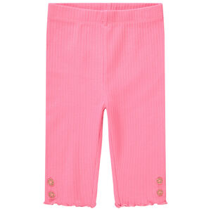 Κορσές με ραβδώσεις και κουμπιά με γκλίτερ για bebe κορίτσι 