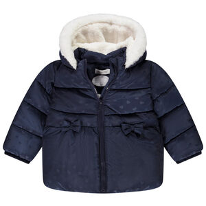 Doudoune grand froid avec capuche fantaisie pour bébé fille Main Doudoune grand froid avec capuche fantaisie pour bébé fille