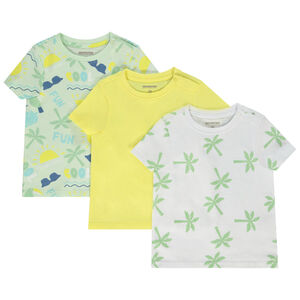 Σετ από 3 μπλουζάκια από jersey για μωρό αγόρι 