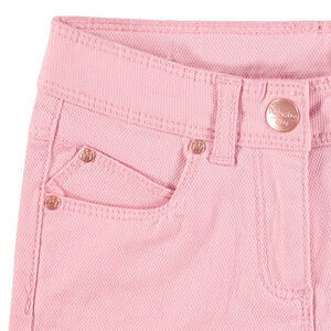 Σορτς μονόχρωμο από πλεκτό σχέδιο 