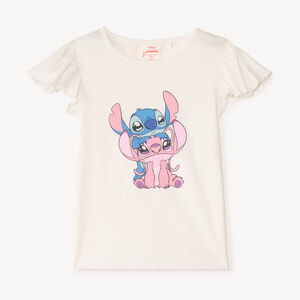 T-shirt με κοντά μανίκια Stitch & Angel Disney για κορίτσι 