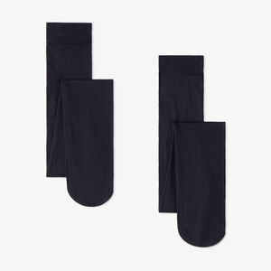 Σετ από 2 ζευγάρια λεπτών κολάν από μικροΐνες για κορίτσι  Main Σετ από 2 ζευγάρια λεπτών κολάν από μικροΐνες για κορίτσι