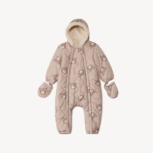 Combi-pilote imprimé oursons pour bébé avec finitions différentes selon l'âge  Main Combi-pilote imprimé oursons pour bébé avec finitions différentes selon l'âge