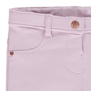 Jegging σε ύφασμα Milano με εβαζέ γραμμή 